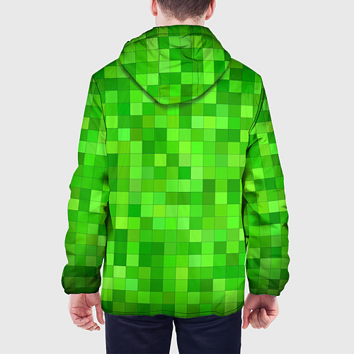 Мужская куртка MINECRAFT / 3D-Черный – фото 4