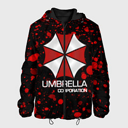 Куртка с капюшоном мужская UMBRELLA CORP, цвет: 3D-черный