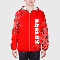 Куртка с капюшоном мужская ROBLOX, цвет: 3D-белый — фото 2