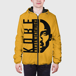 Куртка с капюшоном мужская Kobe Mamba mentality, цвет: 3D-черный — фото 2