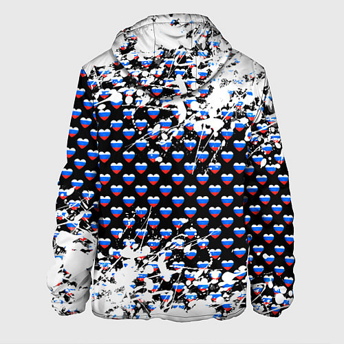 Мужская куртка CountryHumans / 3D-Белый – фото 2