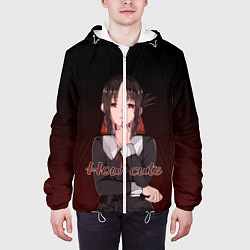 Куртка с капюшоном мужская Kaguya - How cute, цвет: 3D-белый — фото 2
