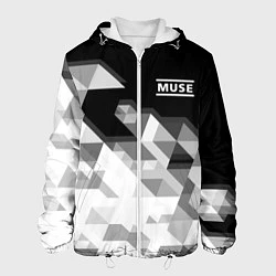 Куртка с капюшоном мужская Muse, цвет: 3D-белый