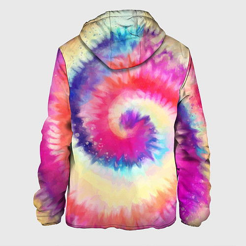 Мужская куртка Tie Dye vortex / 3D-Белый – фото 2