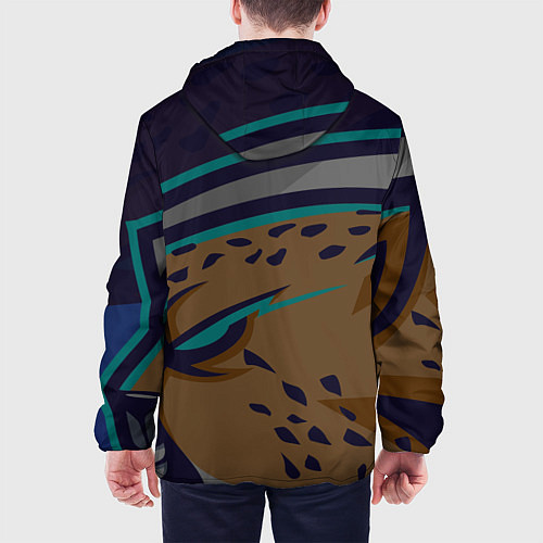 Мужская куртка Форма Cheetah / 3D-Черный – фото 4