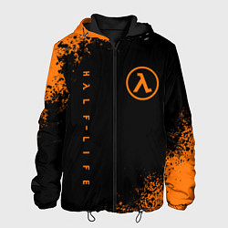 Куртка с капюшоном мужская HALF-LIFE, цвет: 3D-черный
