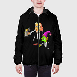 Куртка с капюшоном мужская Disenchantment, цвет: 3D-черный — фото 2