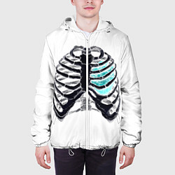 Куртка с капюшоном мужская X-Ray, цвет: 3D-белый — фото 2