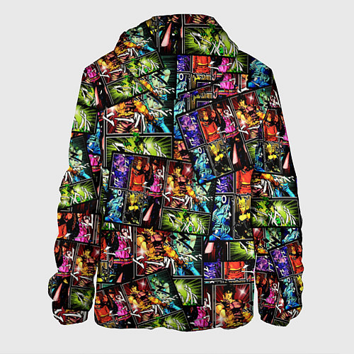 Мужская куртка JoJo Bizarre Adventure / 3D-Черный – фото 2