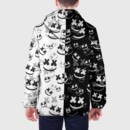 Мужская куртка Marshmello / 3D-Черный – фото 4