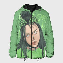 Куртка с капюшоном мужская Billie Eilish, цвет: 3D-черный