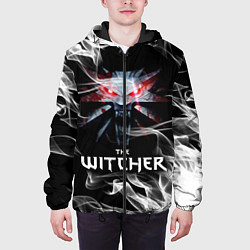 Куртка с капюшоном мужская ВЕДЬМАК, цвет: 3D-черный — фото 2