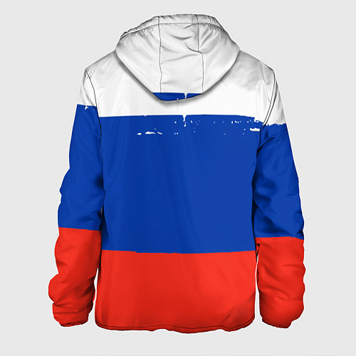 Мужская куртка Герб России / 3D-Белый – фото 2