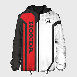 Куртка с капюшоном мужская Honda Driver team, цвет: 3D-черный