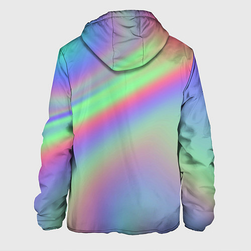 Мужская куртка Gradient vinyl / 3D-Белый – фото 2