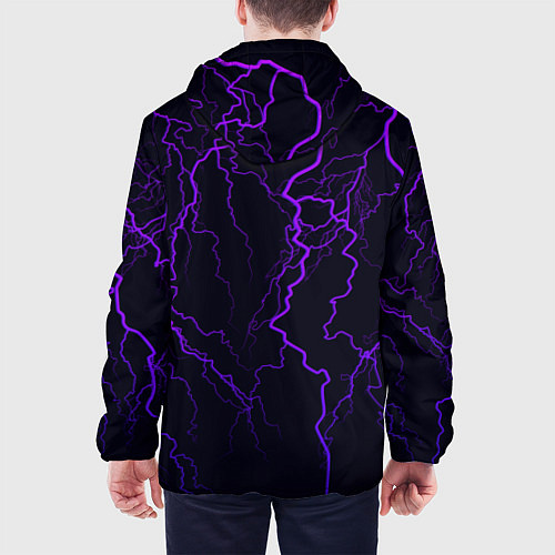 Мужская куртка Brawl Stars LEON / 3D-Черный – фото 4