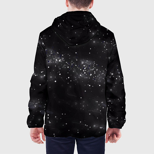 Мужская куртка Галактика / 3D-Черный – фото 4