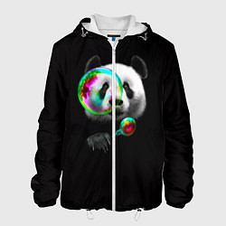 Мужская куртка Панда и мыльный пузырь