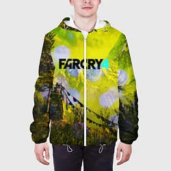 Куртка с капюшоном мужская FARCRY4, цвет: 3D-белый — фото 2