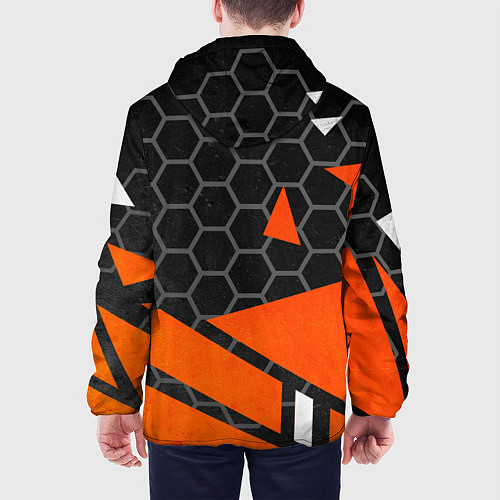 Мужская куртка Abstraction / 3D-Черный – фото 4