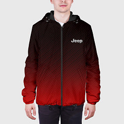 Куртка с капюшоном мужская Jeep спина Z, цвет: 3D-черный — фото 2