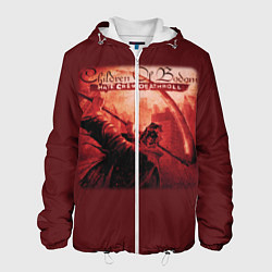 Куртка с капюшоном мужская Children of Bodom 28, цвет: 3D-белый