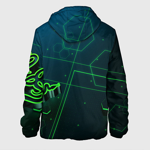 Мужская куртка RAZER CYBERSPORT / 3D-Белый – фото 2