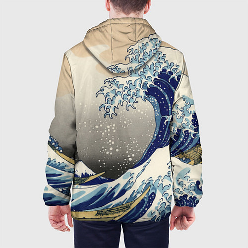 Мужская куртка ЯПОНСКАЯ КАРТИНА / 3D-Черный – фото 4