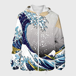 Мужская куртка The great wave off kanagawa