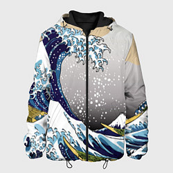Мужская куртка The great wave off kanagawa