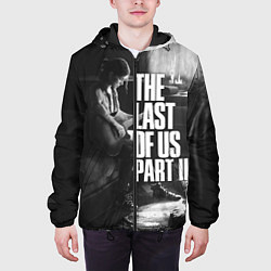 Куртка с капюшоном мужская The last of us part 2 tlou2, цвет: 3D-черный — фото 2
