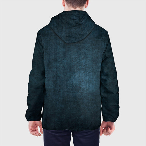 Мужская куртка Текстура поверхность пятна / 3D-Черный – фото 4