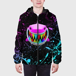 Куртка с капюшоном мужская 6IX9INE 69 TEKASHI, цвет: 3D-черный — фото 2