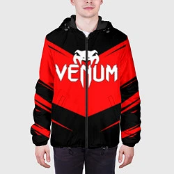 Куртка с капюшоном мужская VENUM ВЕНУМ, цвет: 3D-черный — фото 2
