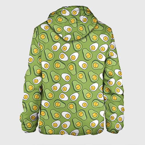 Мужская куртка Avocado and Eggs / 3D-Белый – фото 2