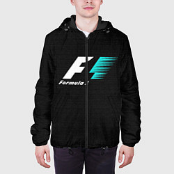 Куртка с капюшоном мужская Formula 1, цвет: 3D-черный — фото 2