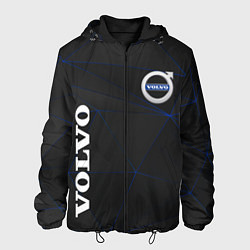 Куртка с капюшоном мужская VOLVO цвета 3D-черный — фото 1