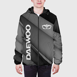 Куртка с капюшоном мужская DAEWOO, цвет: 3D-черный — фото 2