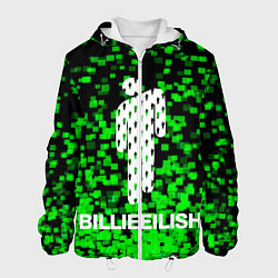 Куртка с капюшоном мужская Billie Eilish, цвет: 3D-белый