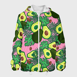 Куртка с капюшоном мужская Avocado, цвет: 3D-белый
