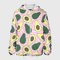 Куртка с капюшоном мужская Avocado, цвет: 3D-белый