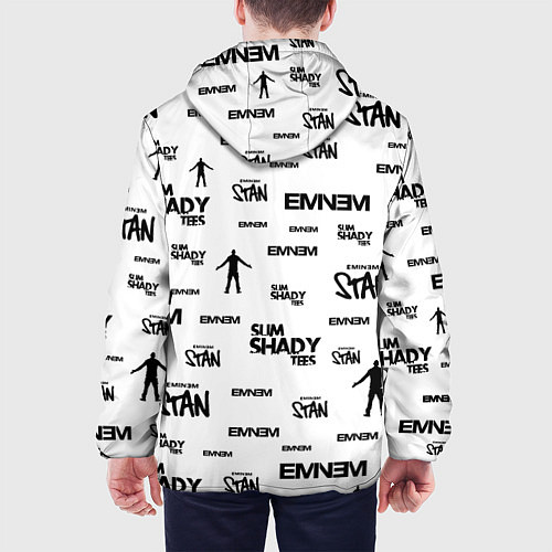 Мужская куртка Eminem / 3D-Черный – фото 4