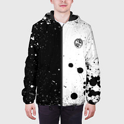 Куртка с капюшоном мужская Umbrella Academy спина Z, цвет: 3D-черный — фото 2