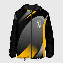 Куртка с капюшоном мужская Juventus Uniform, цвет: 3D-черный