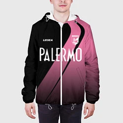 Куртка с капюшоном мужская PALERMO FC, цвет: 3D-белый — фото 2