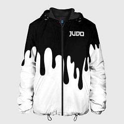 Куртка с капюшоном мужская Judo, цвет: 3D-черный