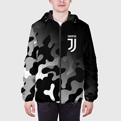 Куртка с капюшоном мужская JUVENTUS ЮВЕНТУС, цвет: 3D-черный — фото 2