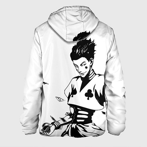 Мужская куртка Hunter x Hunter, Hisoka / 3D-Белый – фото 2