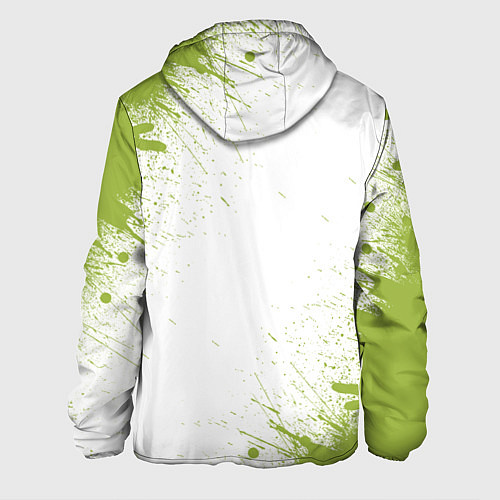 Мужская куртка Авокадо / 3D-Белый – фото 2