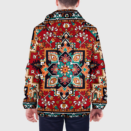 Мужская куртка Классический ковер / 3D-Черный – фото 4